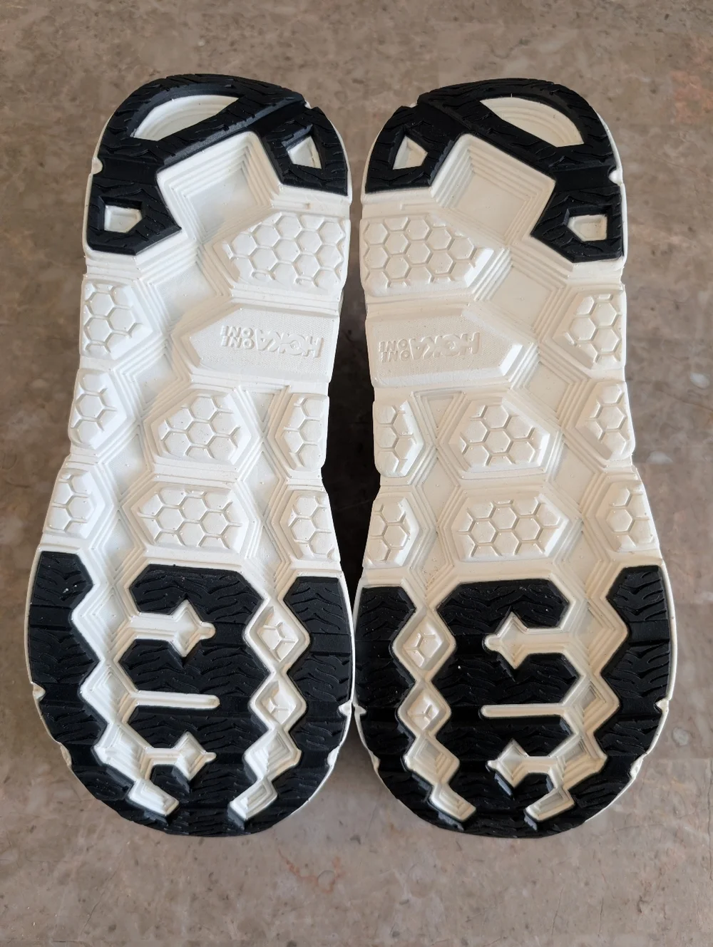 Hoka U Clifton L Athletic Cushioned Shoes Obsidian Alabaster Women Size 11.5 - Picture 11 of 15